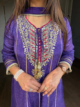 Pure crepe short anarkali suit